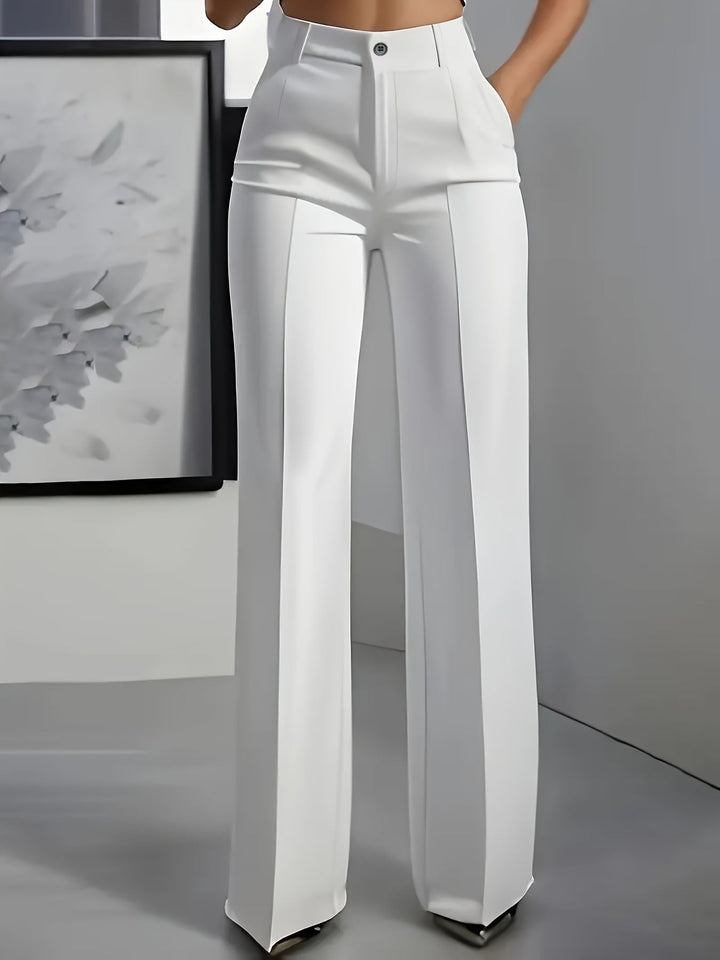 Alora - High-Waisted Women's Trousers
