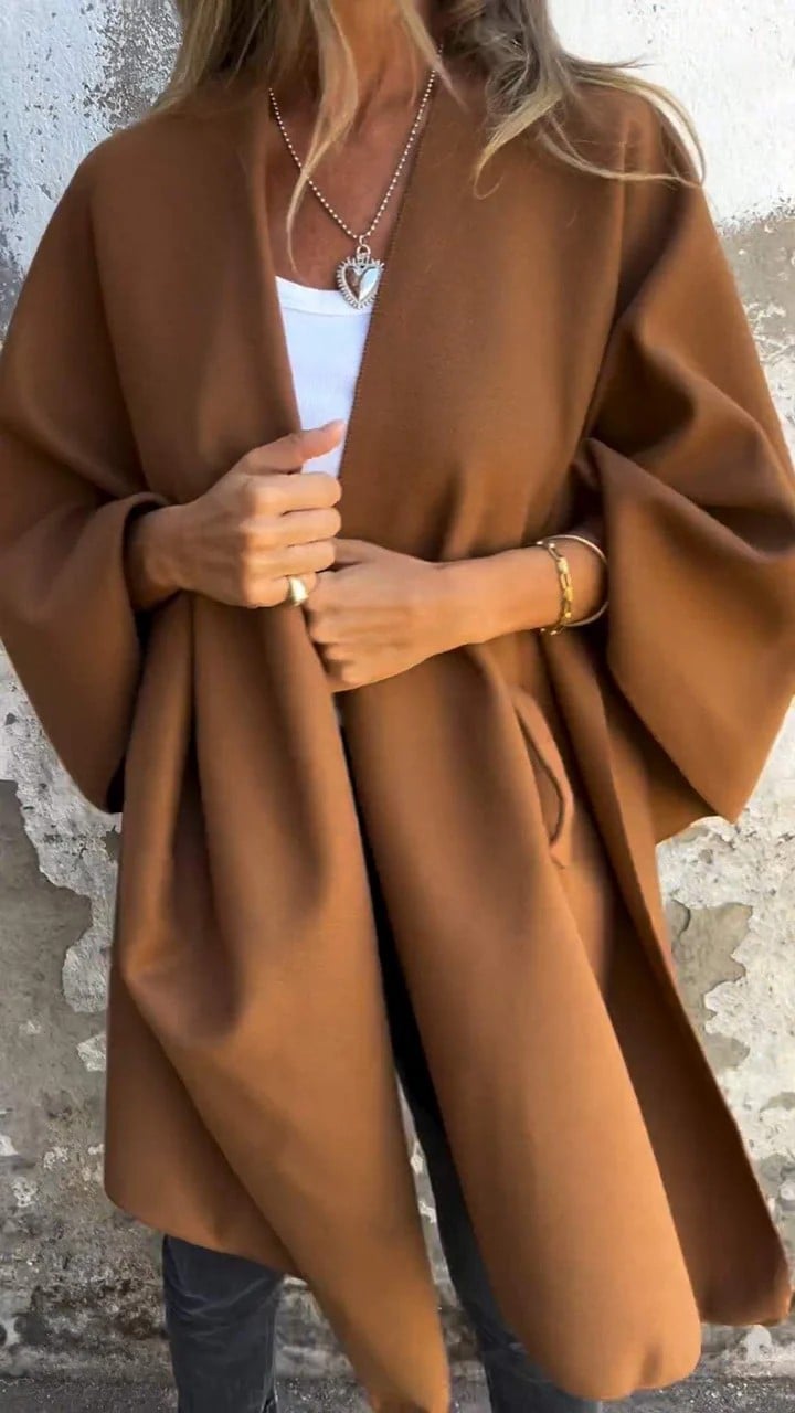 Revara™ - V-Neck Cape Style Jacket