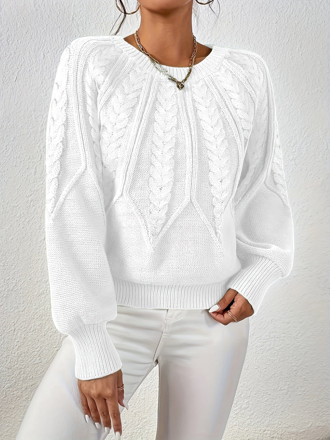 Evelisse - Elegant Knit Pullover