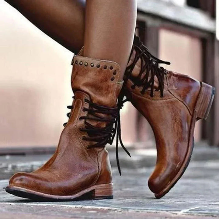 Camille™  | Stylish Leather Boots