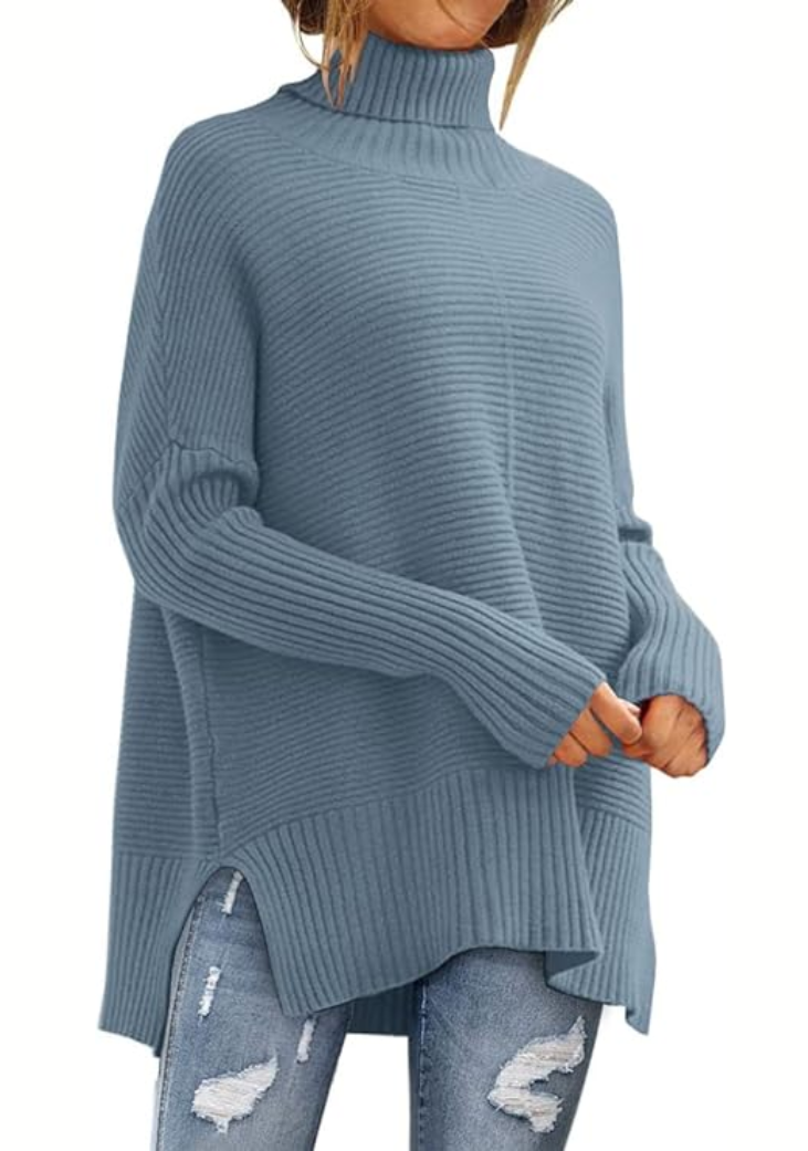 Elara - Cozy Turtleneck Jumper