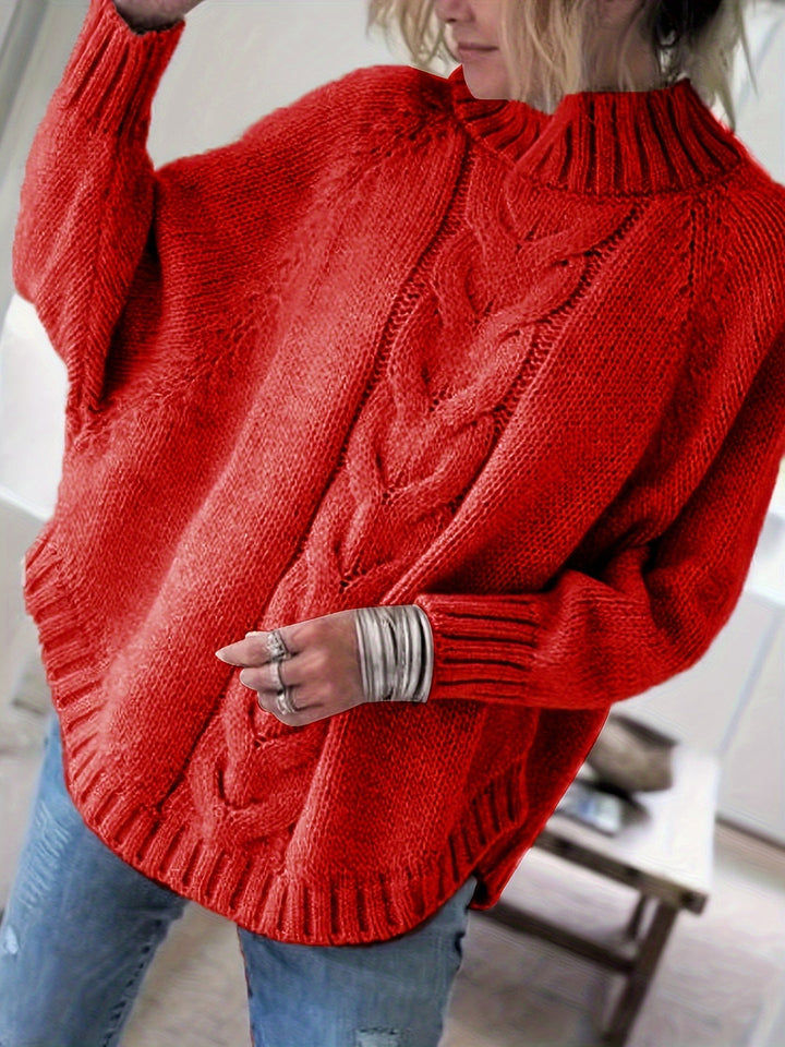 Sherelle™ - Loose Fit Turtleneck Sweater