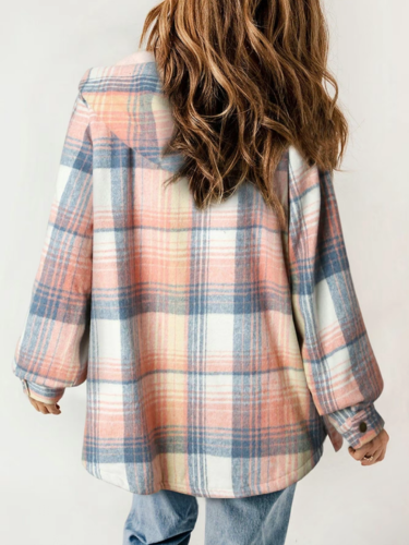 Elviera - Chic Plaid Jacket