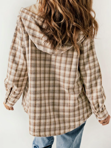 Elviera - Chic Plaid Jacket