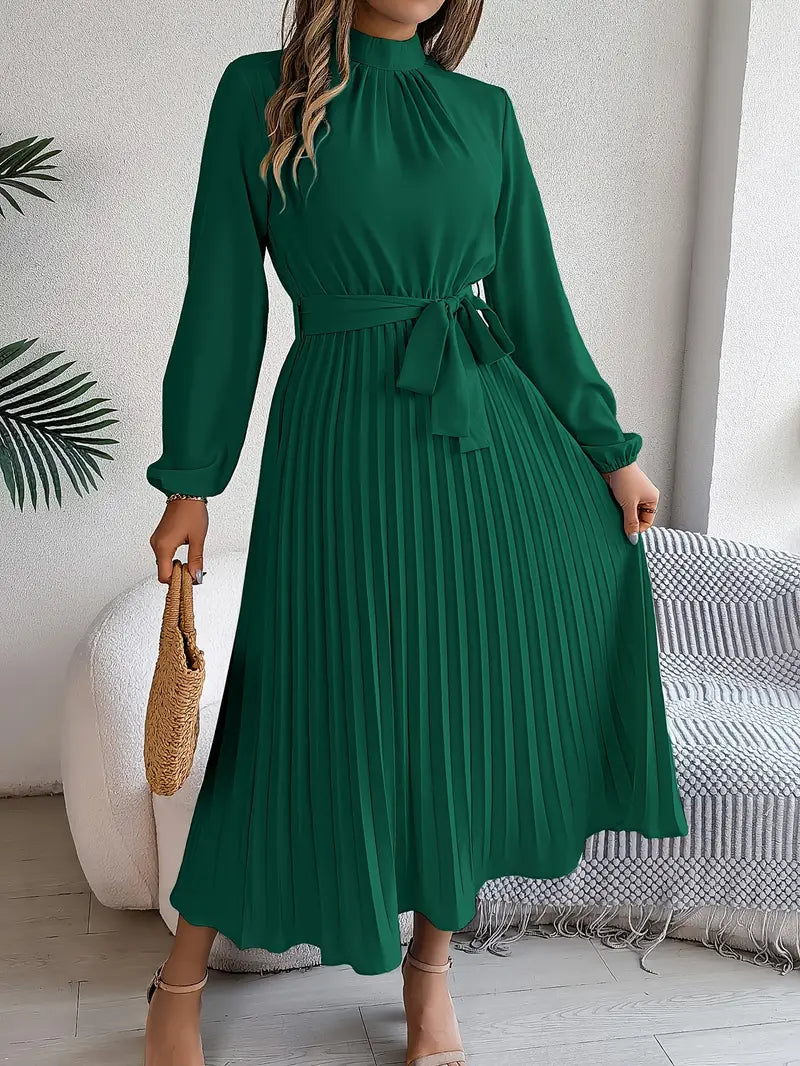 Elowira™ - Long Sleeve Midi Dress