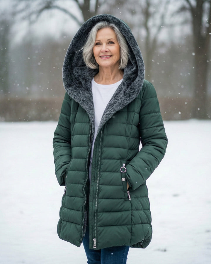 Clerelle – Fleece Lined Puffer Coat