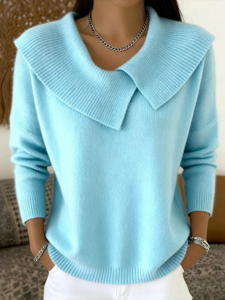 Anna & Rose | Linda | Soft Collar Sweater