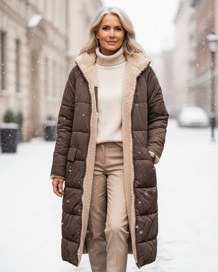 Anna & Rose | Noelle | Cozy Sherpa Winter Coat