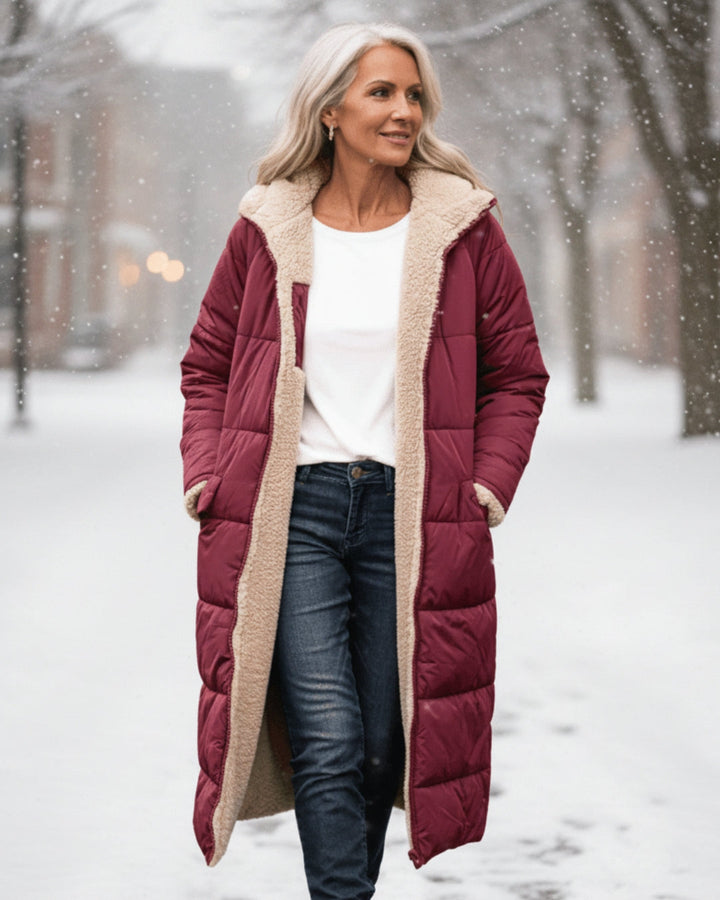 Anna & Rose | Noelle | Cozy Sherpa Winter Coat