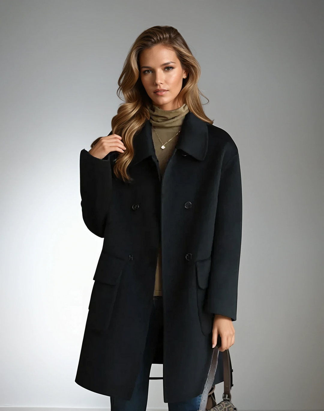Anna & Rose | Megan™ | Premium Fabric Coat