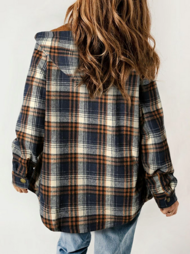 Elviera - Chic Plaid Jacket
