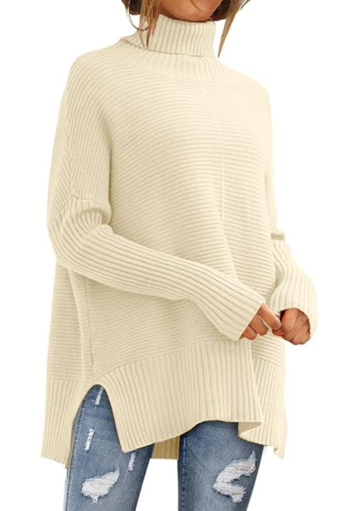 Elara - Cozy Turtleneck Jumper