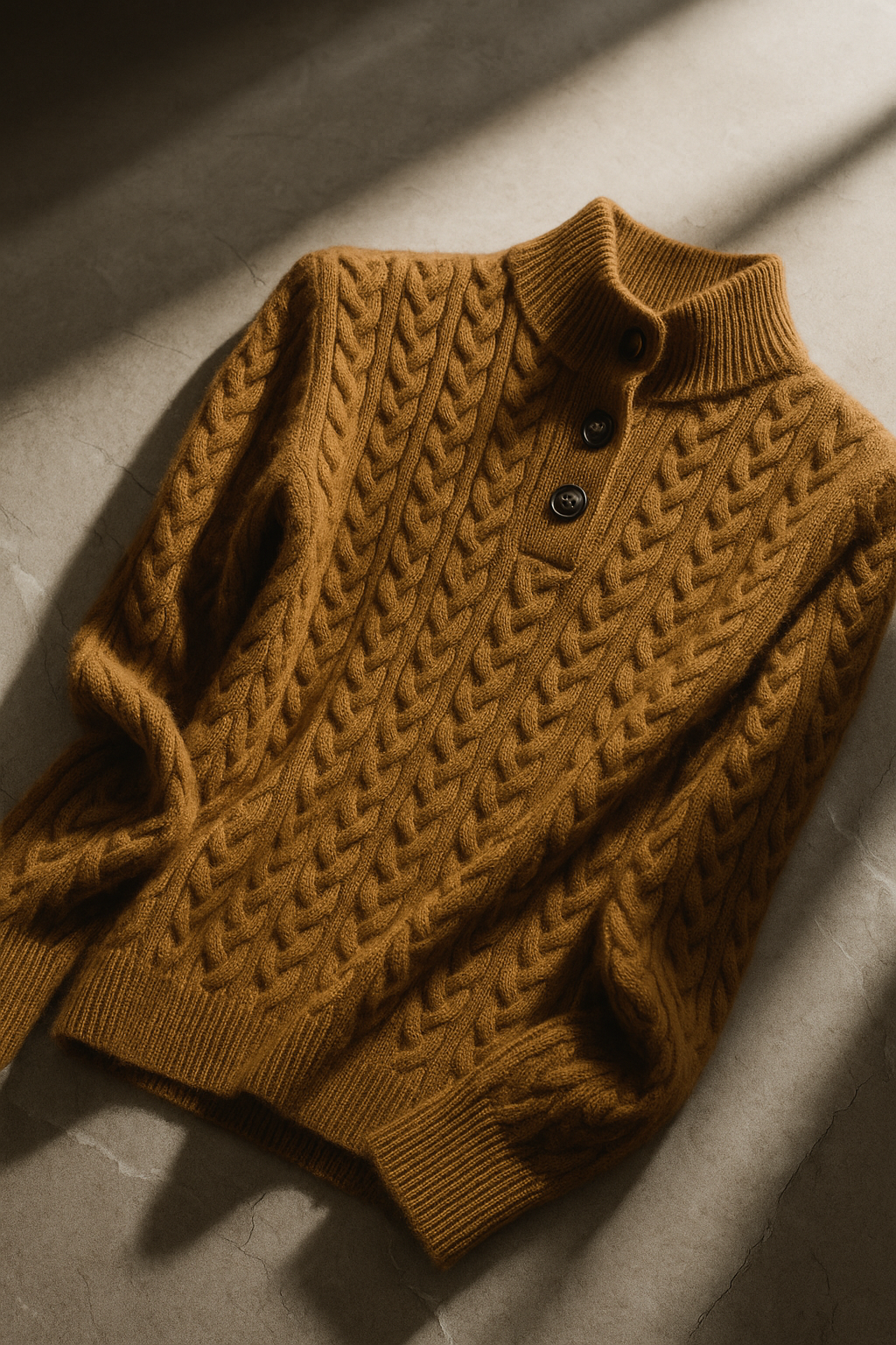 Anna & Rose | Marcelline™ | Cable Button Sweater