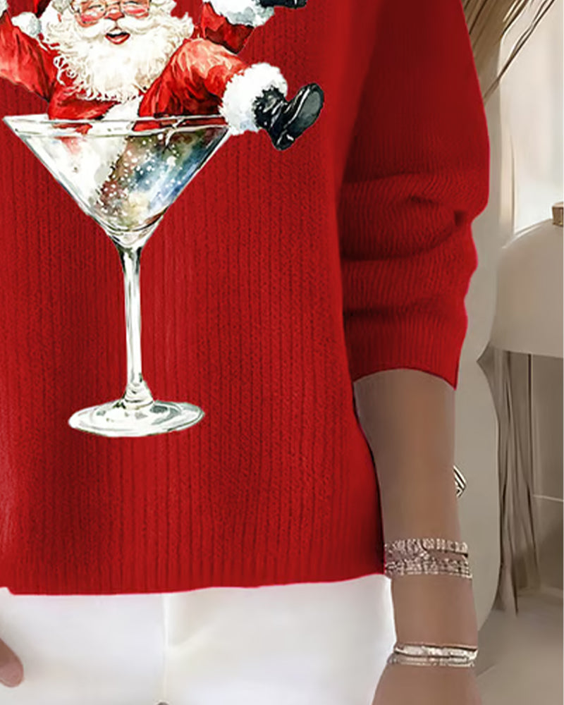 Anna & Rose | Noraline™ | Festive Turtleneck Slim Jumper