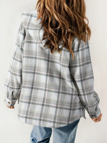 Elviera - Chic Plaid Jacket