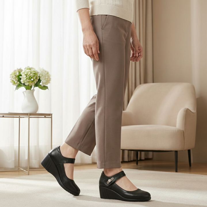 Lunara - Comfort Mid-Heel Shoes