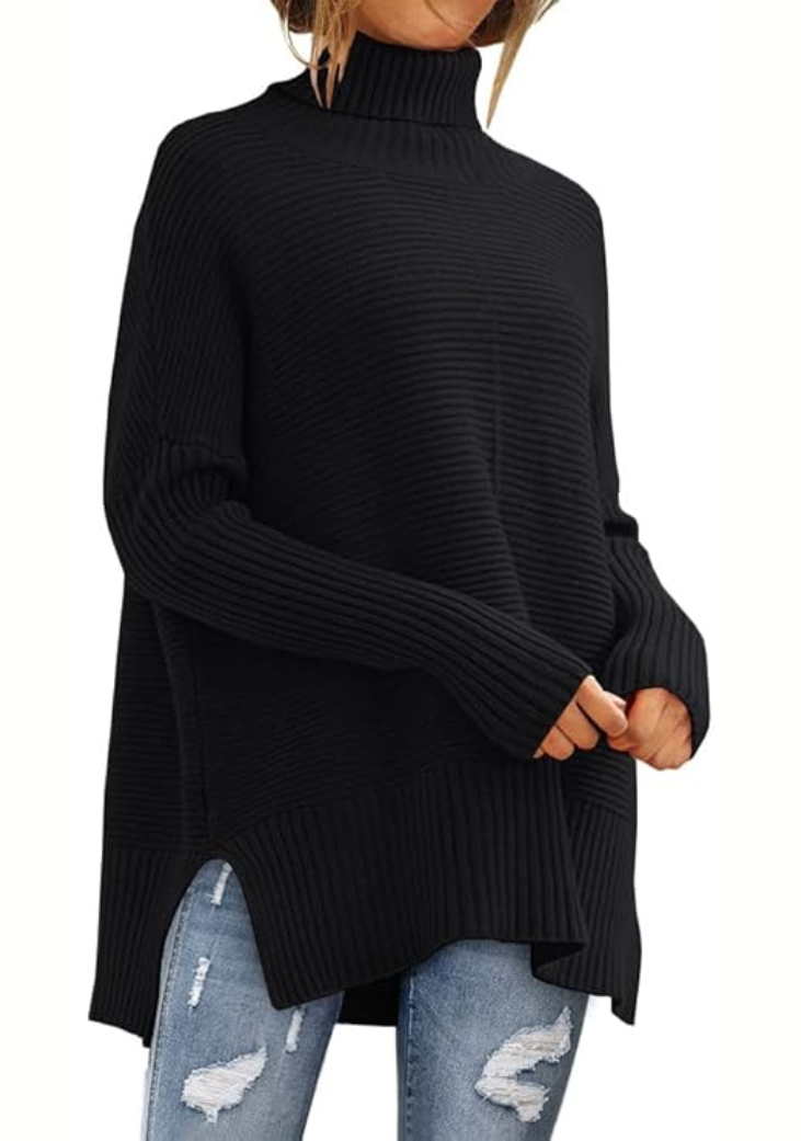 Elara - Cozy Turtleneck Jumper