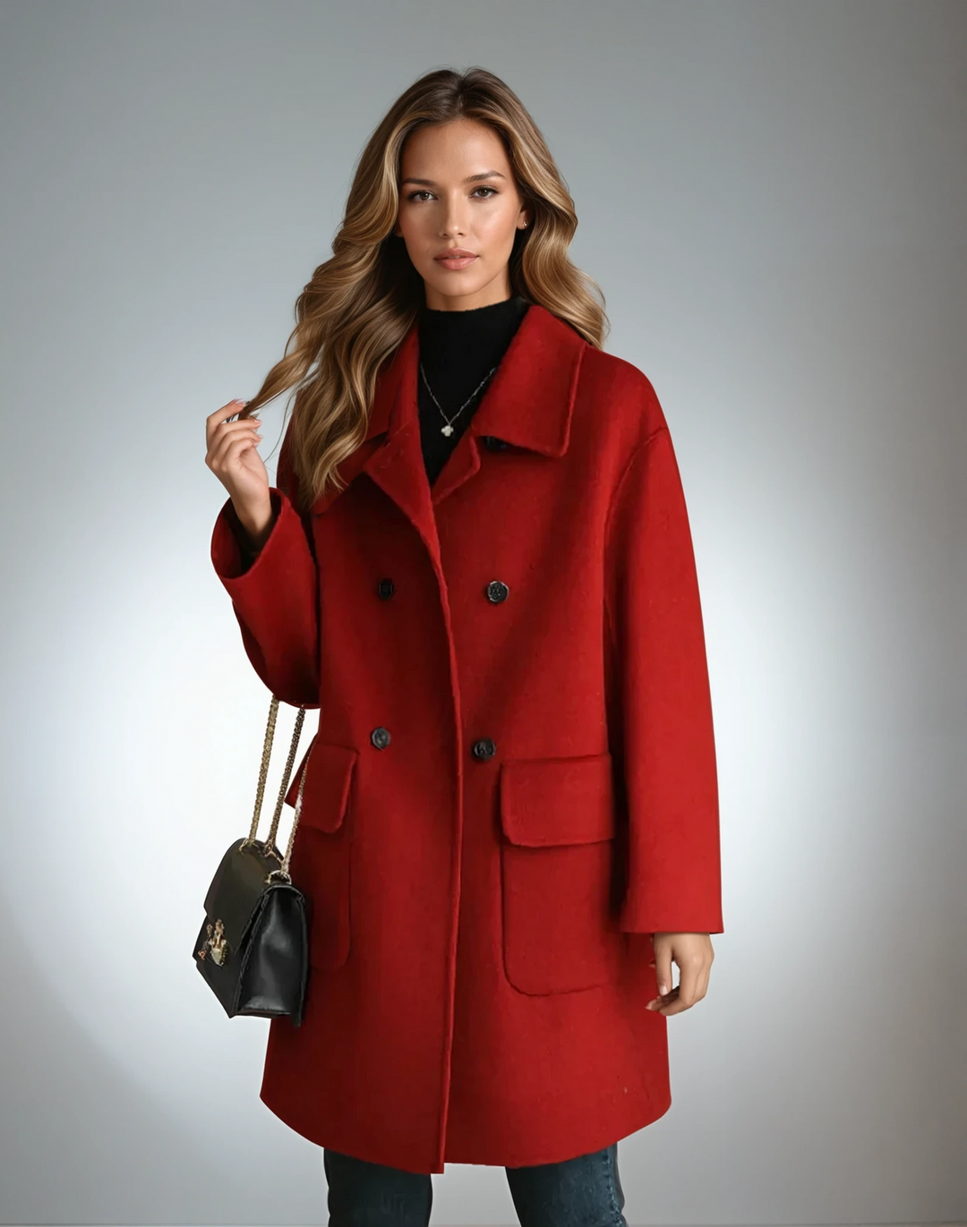 Anna & Rose | Megan™ | Premium Fabric Coat
