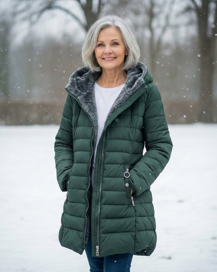 Clerelle – Fleece Lined Puffer Coat