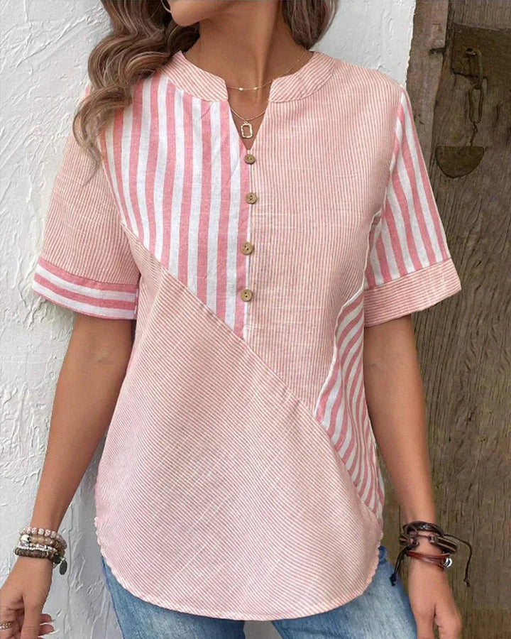 Mirelle - Soft Striped Blouse