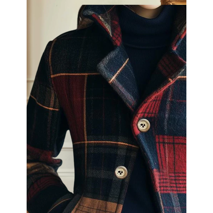 Anna & Rose | Laurayne™ | Classic Plaid Jacket