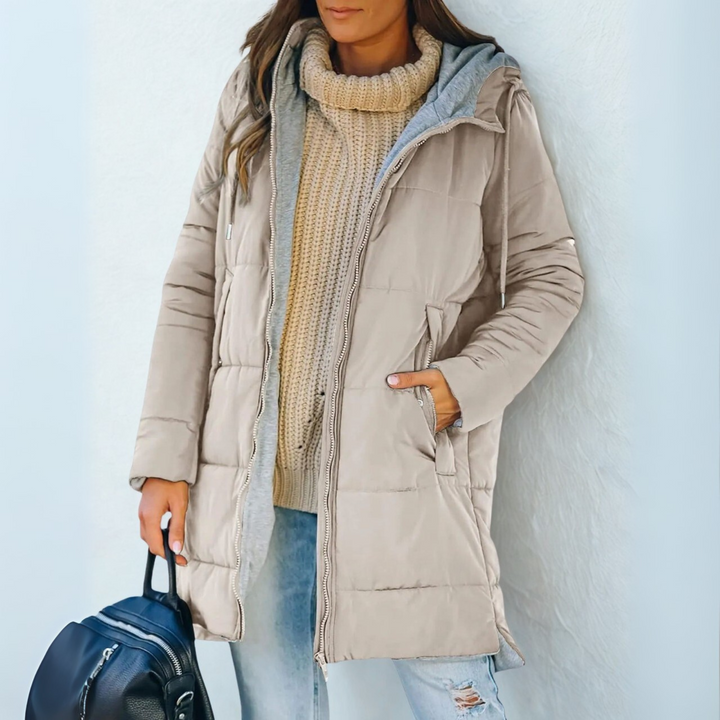 Raevyn™ - Casual Hooded Puffer Jacket