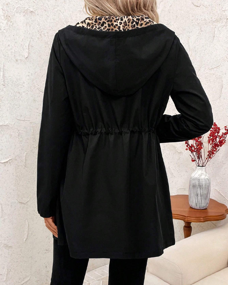 Anna & Rose | Clarien™ | Everyday Reversible Animal Print Coat