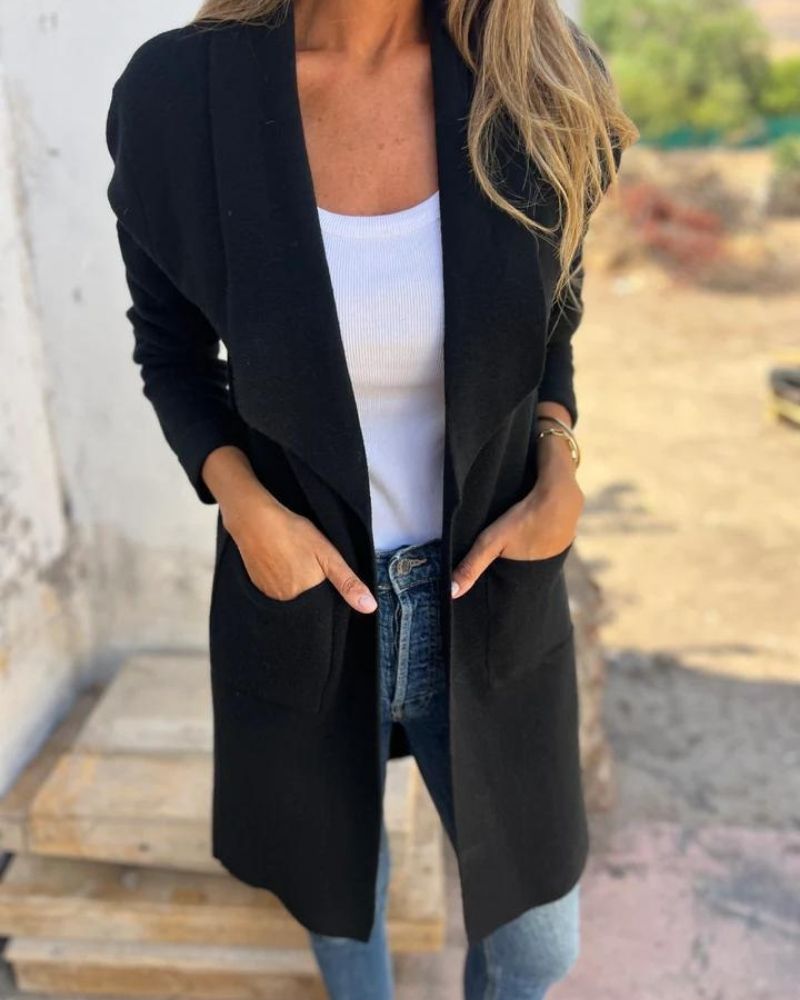 Norelle - Casual Lapel Cardigan Jacket