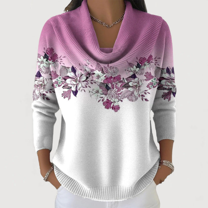 Aloria - Cowl Neck Sweater