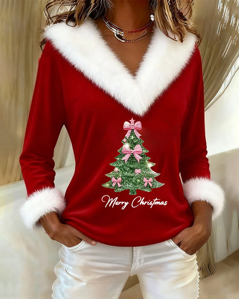 Anna & Rose | Elowynne™ | Festive Faux Fur Holiday Top
