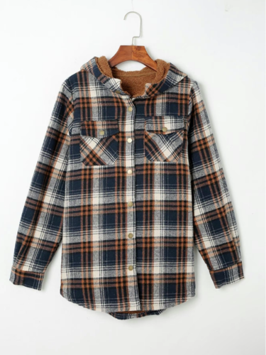 Elviera - Chic Plaid Jacket