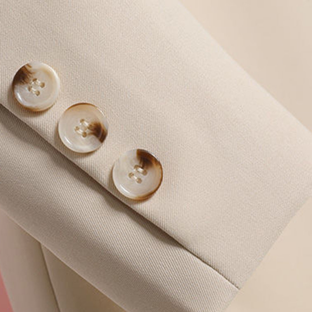 Lizara™ - Waist-Tie Tailored Blazer