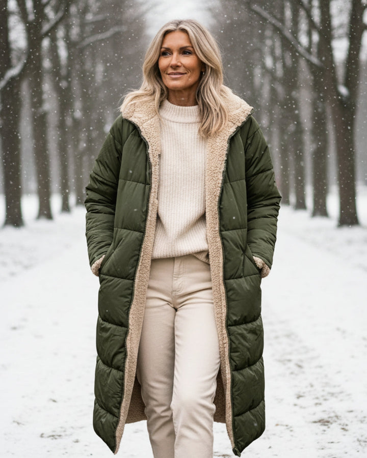 Anna & Rose | Noelle | Cozy Sherpa Winter Coat