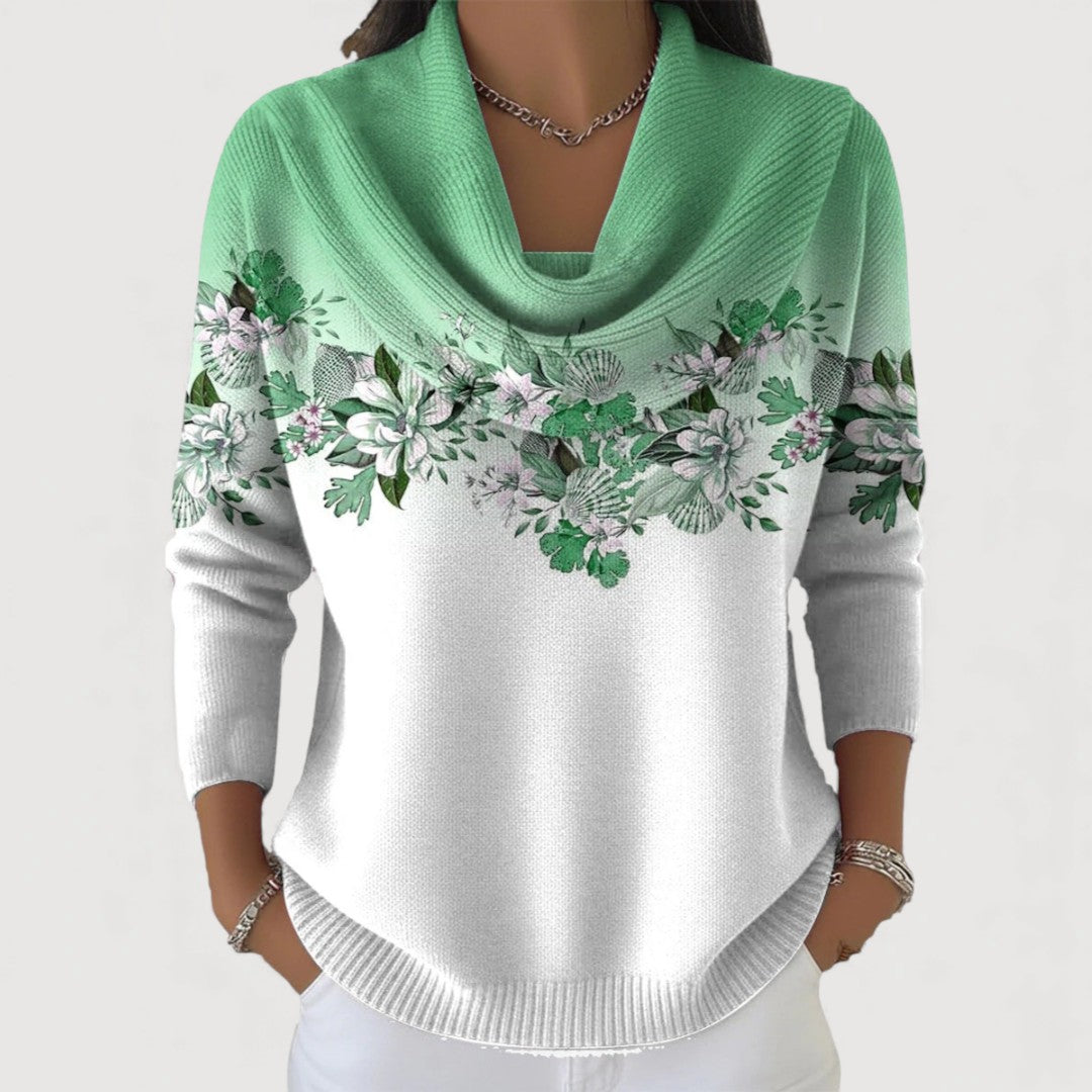 Aloria - Cowl Neck Sweater