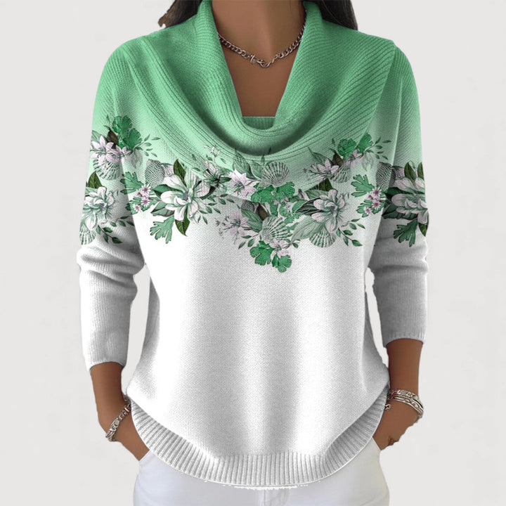 Aloria - Cowl Neck Sweater