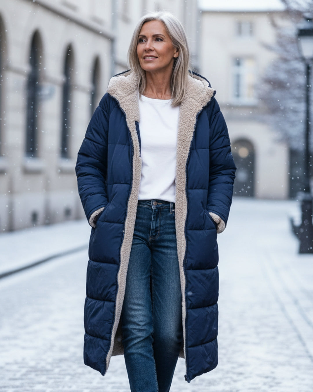Anna & Rose | Noelle | Cozy Sherpa Winter Coat