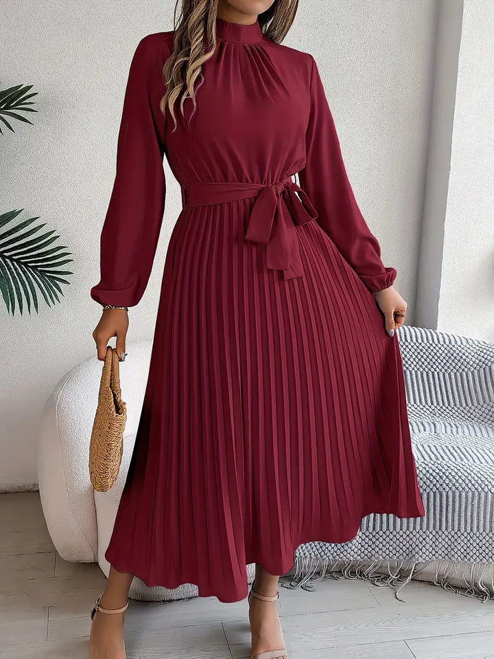Elowira™ - Long Sleeve Midi Dress