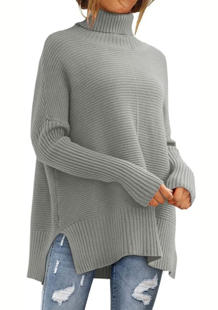 Elara - Cozy Turtleneck Jumper
