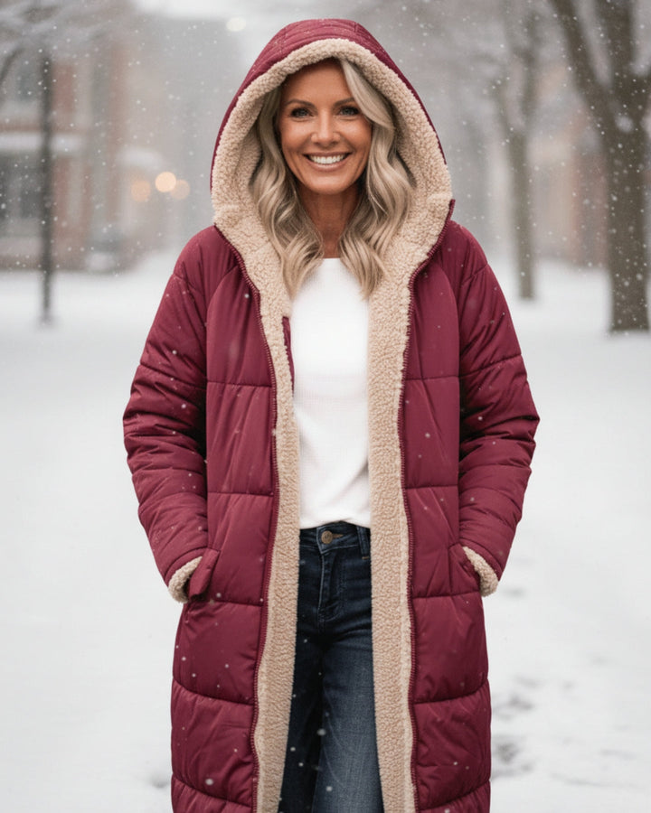 Anna & Rose | Noelle | Cozy Sherpa Winter Coat