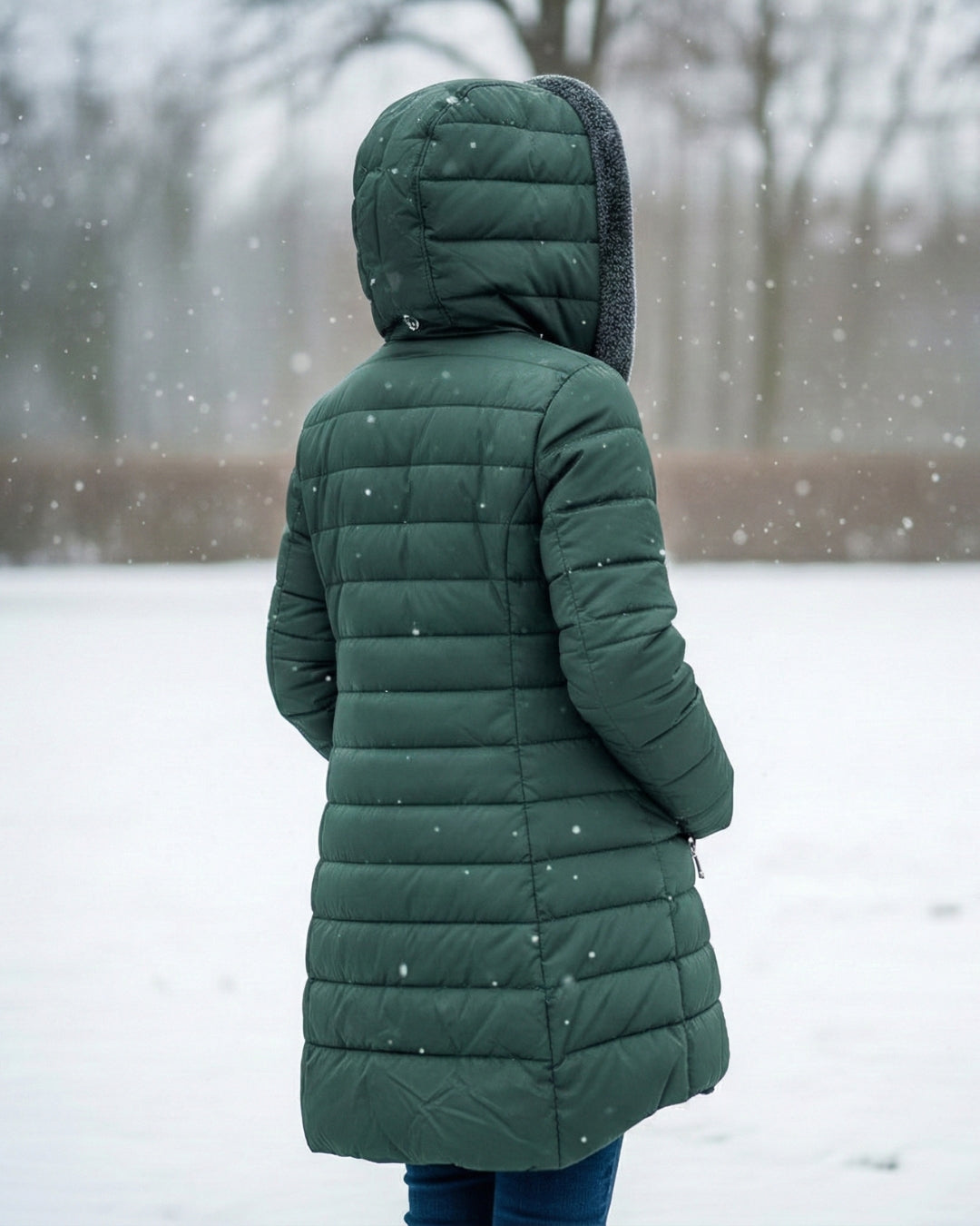 Clerelle – Fleece Lined Puffer Coat