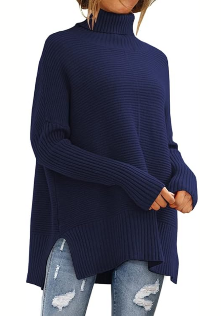 Elara - Cozy Turtleneck Jumper