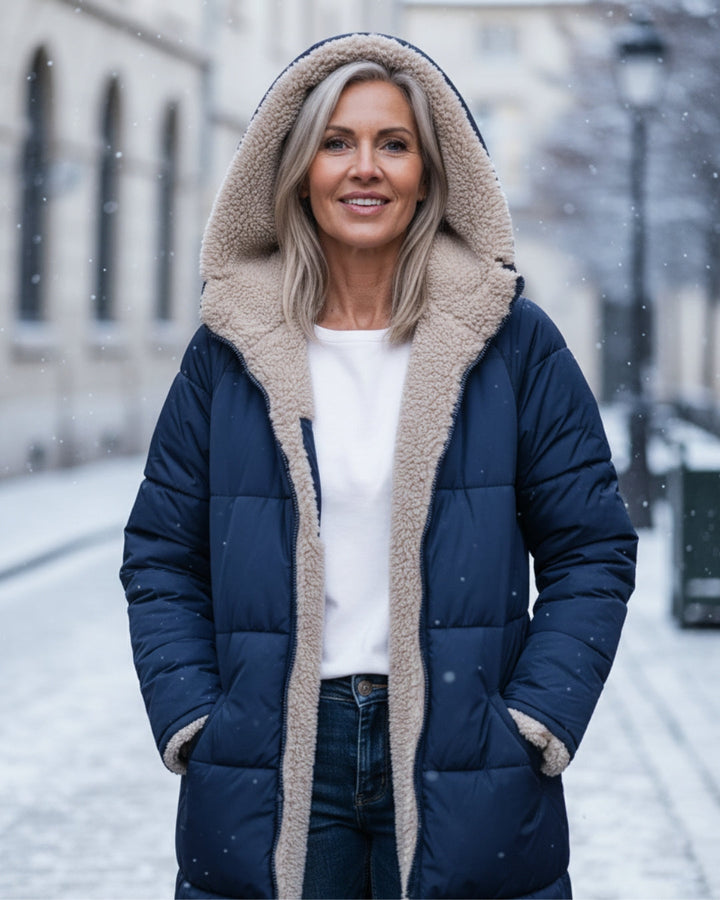 Anna & Rose | Noelle | Cozy Sherpa Winter Coat