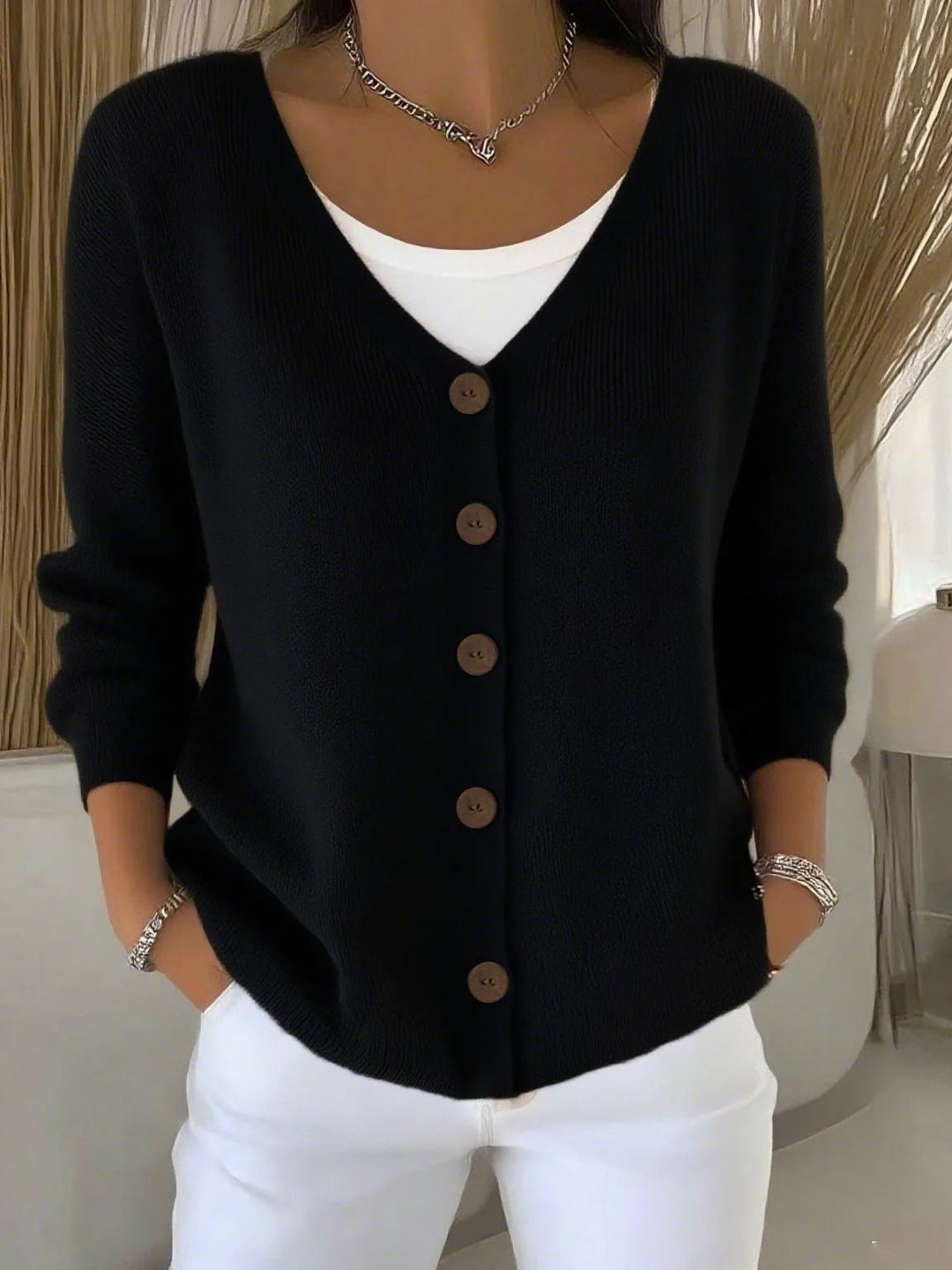 Anna & Rose | Olivia™ | Button Sweater