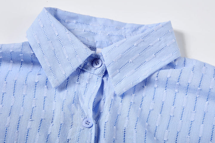 Alessia™ - Breezy Shirt And Shorts Set