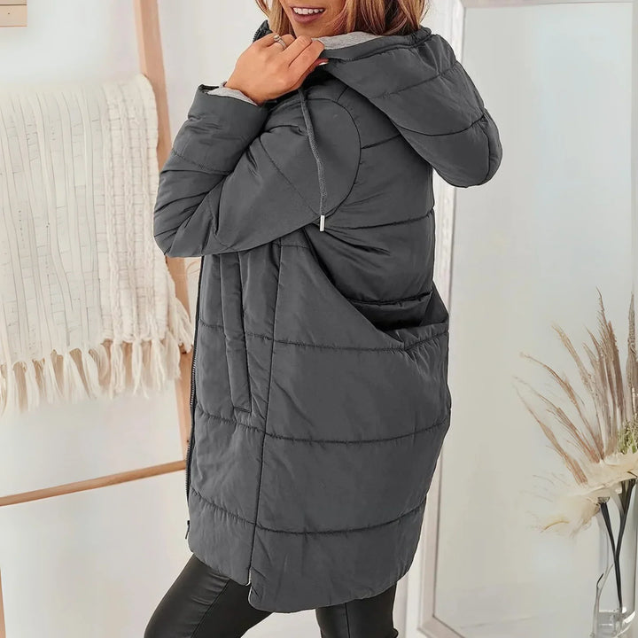 Anna & Rose | Averine™ | Casual Hooded Puffer Down Jacket