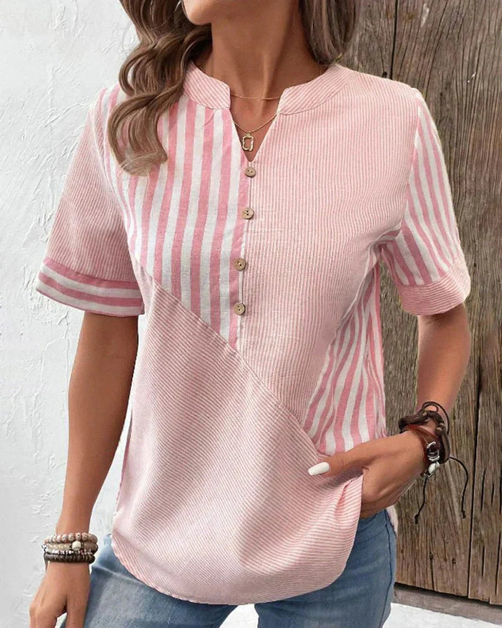 Mirelle - Soft Striped Blouse