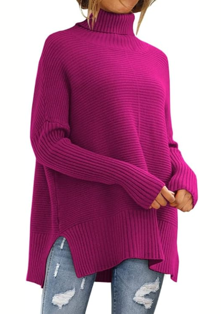 Elara - Cozy Turtleneck Jumper