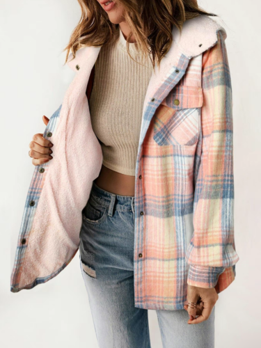 Elviera - Chic Plaid Jacket