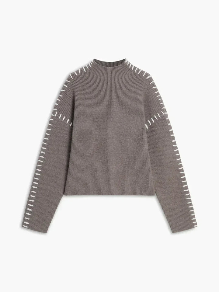Peonelle™ - Plush Oversized Knit Sweater