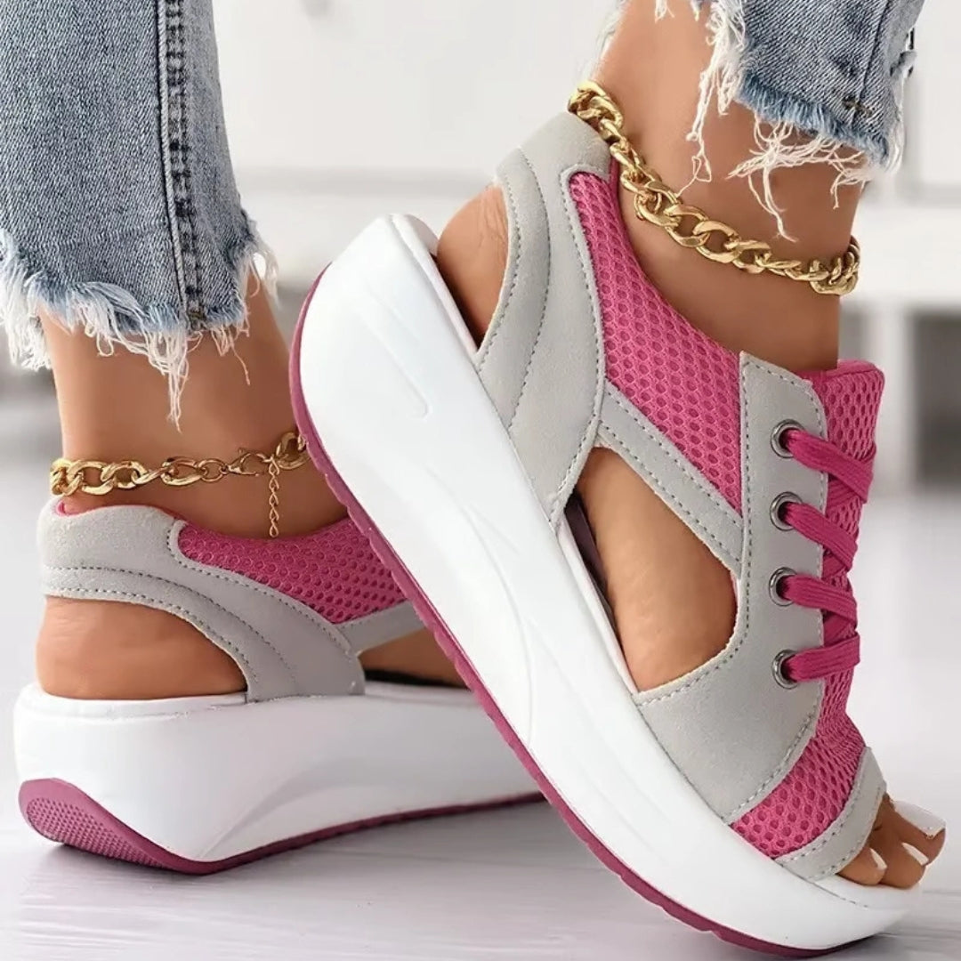 Nerisse - Everyday Lace-Up Flats